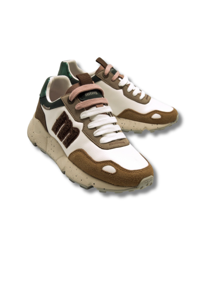 Zapatillas Casual Mujer Mustang Blanco Ligeras-60885-147