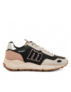 Zapatillas Casual Mujer Mustang Negro Ligeras-60885-53