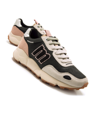 Zapatillas Casual Mujer Mustang Negro Ligeras-60885-53