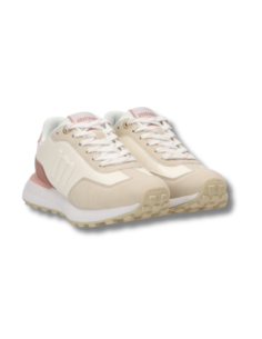 Zapatillas Casual Mujer Mustang Blancas Ligeras-60838-88 2