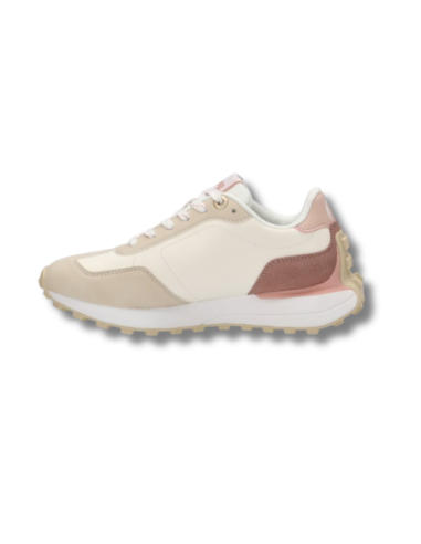 Zapatillas Casual Mujer Mustang Blancas Ligeras-60838-88