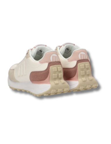 Zapatillas Casual Mujer Mustang Blancas Ligeras-60838-88