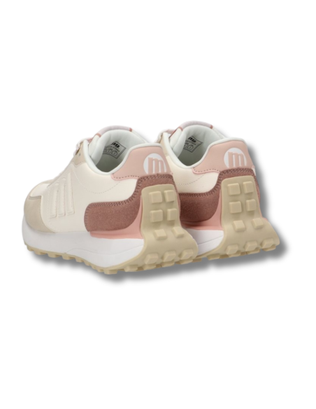 Zapatillas Casual Mujer Mustang Blancas Ligeras-60838-88