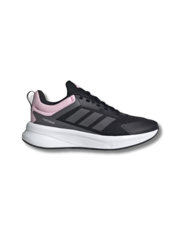 Zapatillas Running Mujer Adidas FortaRun Negras Transpirables-JR9311