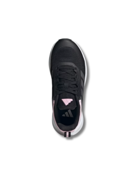 Zapatillas Running Mujer Adidas FortaRun Negras Transpirables-JR9311