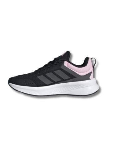 Zapatillas Running Mujer Adidas FortaRun Negras Transpirables-JR9311