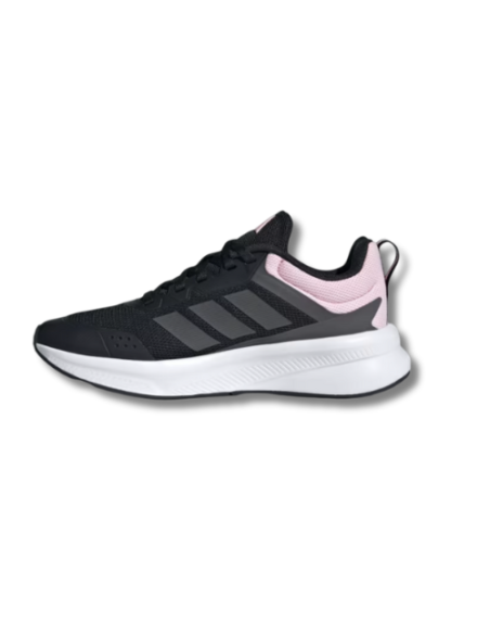 Zapatillas Running Mujer Adidas FortaRun Negras Transpirables-JR9311