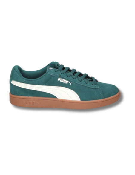Zapatillas Casual Hombre Puma Smash 3.0 Verde Oscuro Ligero-390984-27