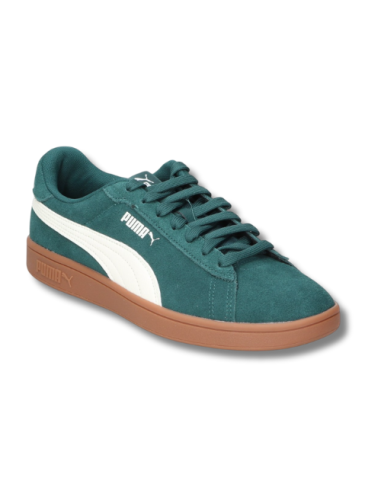 Zapatillas Casual Hombre Puma Smash 3.0 Verde Oscuro Ligero-390984-27