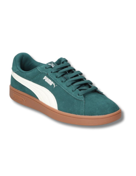 Zapatillas Casual Hombre Puma Smash 3.0 Verde Oscuro Ligero-390984-27