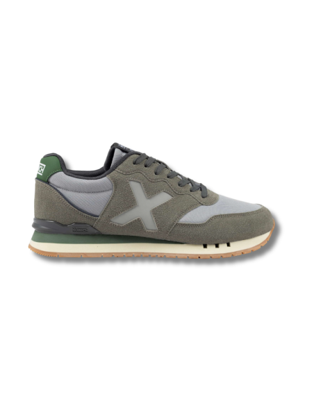 Zapatillas Casual Hombre Munich Dash 626 Gris Comodas-4150262