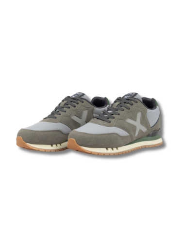 Zapatillas Casual Hombre Munich Dash 626 Gris Comodas-4150262
