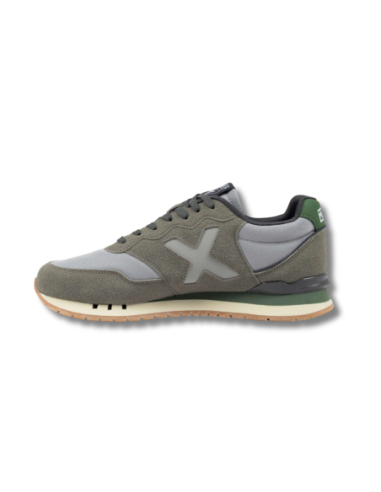 Zapatillas Casual Hombre Munich Dash 626 Gris Comodas-4150262