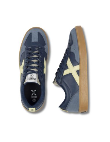 Zapatillas Casual Hombre Munich Break 46 Marino Ligeras-4046046