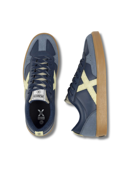 Zapatillas Casual Hombre Munich Break 46 Marino Ligeras-4046046
