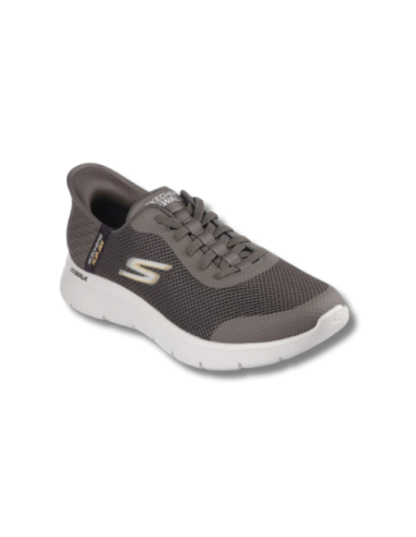 Zapatillas Casual Hombre Skechers Go Walk Flex Marron Comodas-216324/BRN