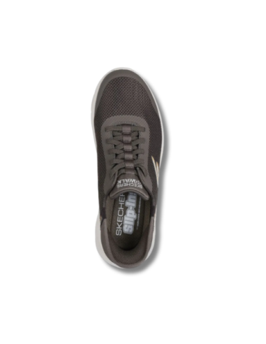 Zapatillas Casual Hombre Skechers Go Walk Flex Marron Comodas-216324/BRN