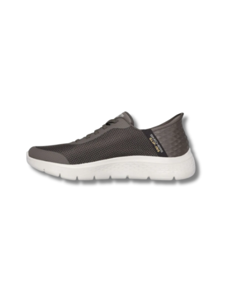 Zapatillas Casual Hombre Skechers Go Walk Flex Marron Comodas-216324/BRN