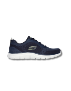 Zapatillas Depotivas Hombre Skechers Track Glendor Marino Ligeras-232699/NVLM