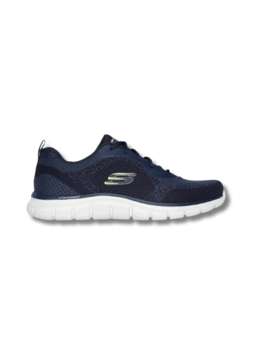 Zapatillas Depotivas Hombre Skechers Track Glendor Marino Ligeras-232699/NVLM