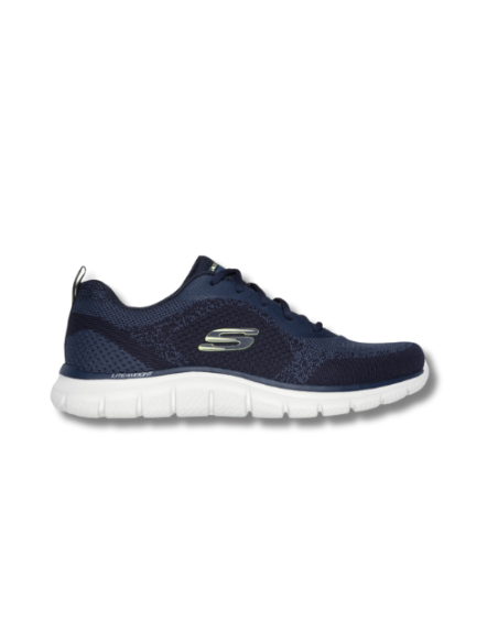 Zapatillas Depotivas Hombre Skechers Track Glendor Marino Ligeras-232699/NVLM