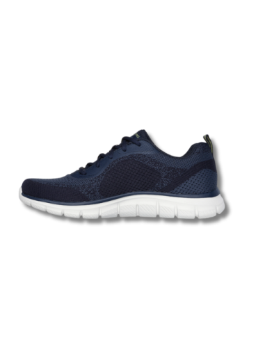 Zapatillas Depotivas Hombre Skechers Track Glendor Marino Ligeras-232699/NVLM