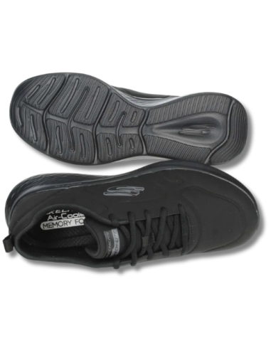 Zapatillas Casual Mujer Skechers City Stride Negras Comodas- 150047/BBK