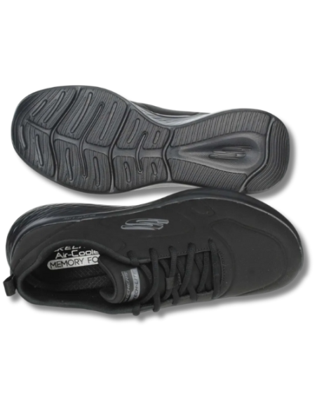 Zapatillas Casual Mujer Skechers City Stride Negras Comodas- 150047/BBK