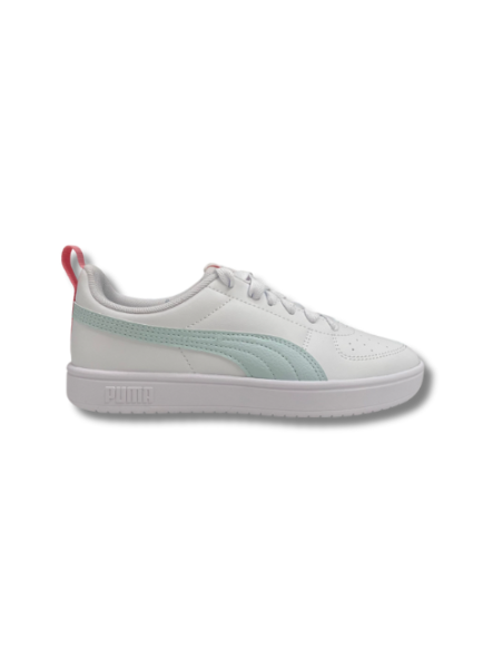 Zapatillas Casual Niñas Puma Rickie Jr Blancas Comodas-384311-42