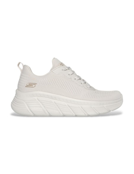 Zapatillas Casual Mujer Skechers Bobs B Flex Flying Hi Crudo Ligeras-117385/OFWT