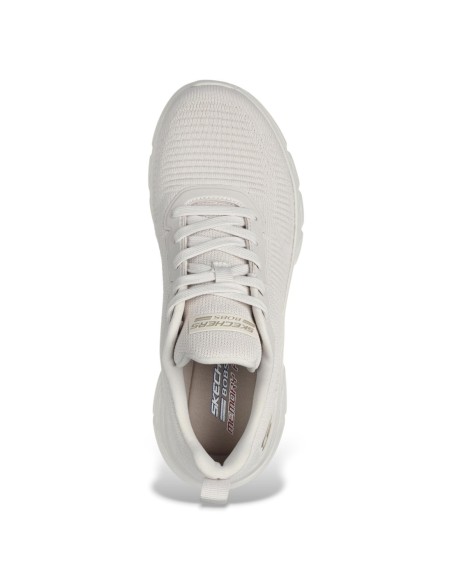 Zapatillas Casual Mujer Skechers Bobs B Flex Flying Hi Crudo Ligeras-117385/OFWT
