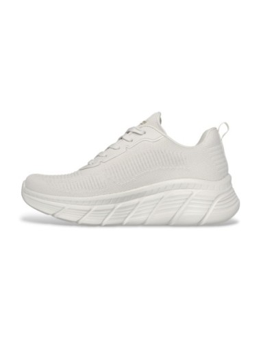Zapatillas Casual Mujer Skechers Bobs B Flex Flying Hi Crudo Ligeras-117385/OFWT