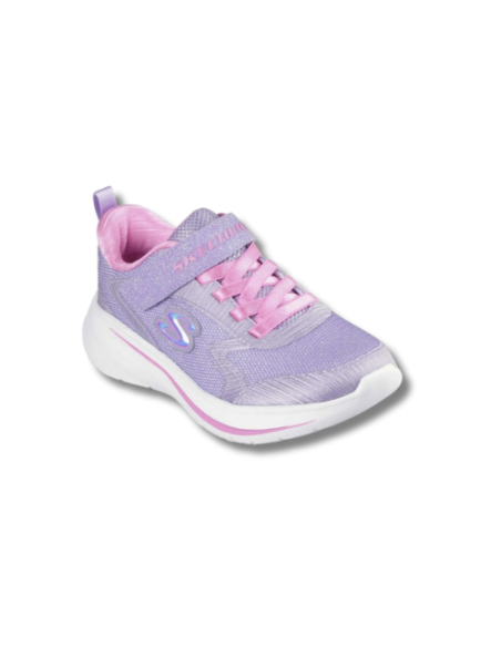 Zapatillas Deportivas Niñas Skechers Wave 90 Lilas Comodas-303557L/LAV