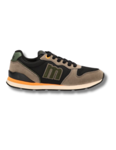 Zapatillas Casual Hombre Mustang Nixon Negro Comodas-C56293