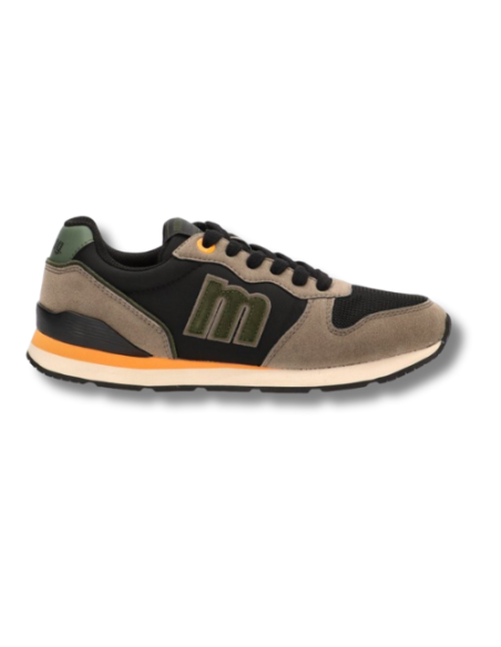 Zapatillas Casual Hombre Mustang Nixon Negro Comodas-C56293