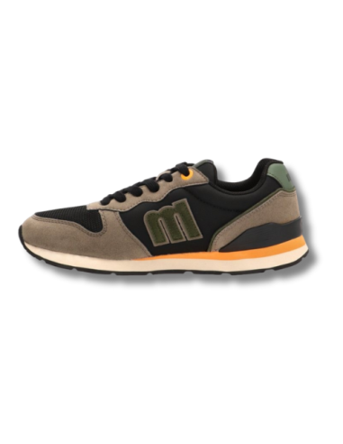 Zapatillas Casual Hombre Mustang Nixon Negro Comodas-C56293