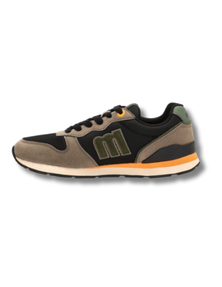 Zapatillas Casual Hombre Mustang Nixon Negro Comodas-C56293