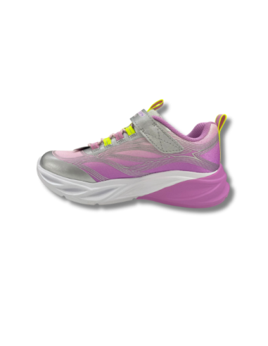 Zapatillas Casual Niña Skechers Lights Comic Glow Rosa Divertidas-303712L/SMLT