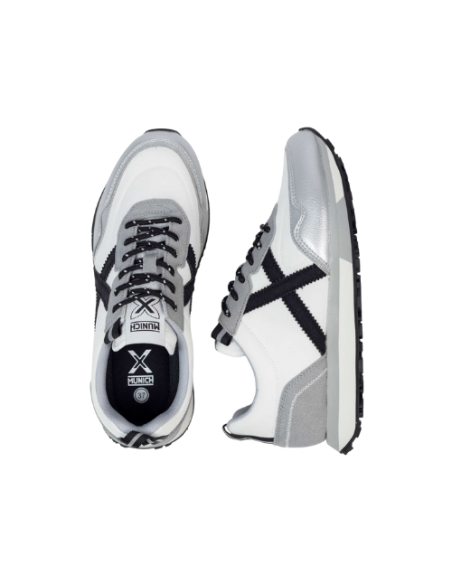 Zapatillas Casual Mujer Munich Next 19 Blanco Comodas 8215019