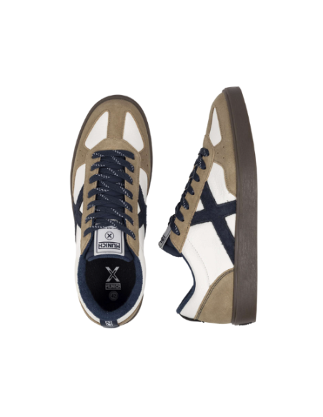 Zapatillas Casual Hombre Munich Break 45 Blanco Ligeras- 4046045