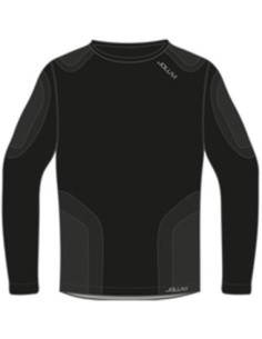 Camiseta térmica Joluvi negra manga larga cómoda