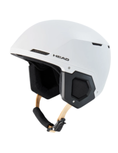 Casco de esquí junior Head Charter Evo blanco | Seguro