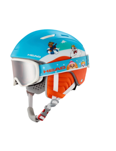 Casco de esquí infantil Head Mojo Set Paw azul | Set