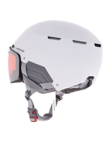 Casco de esquí con visor Head Cinema R blanco | UV