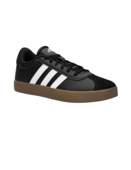 Zapatillas Casual Niño Adidas Vl Court 3.0K Negras Comodas IE3630