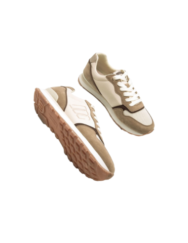 Zapatilla Casual Mujer Mustang Neili 2 Bone Beig Ligeras 60441-C58439