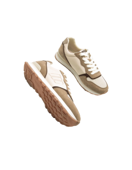 Zapatilla Casual Mujer Mustang Neili 2 Bone Beig Ligeras 60441-C58439