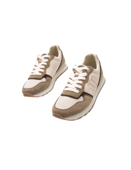 Zapatilla Casual Mujer Mustang Neili 2 Bone Beig Ligeras 60441-C58439