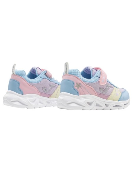 Zapatillas Deportivas con Luces Niña Joma Nova 2616 Rosa/Azul Ligeras-JNOVAS2616V