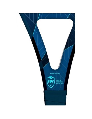 Pala Frontenis StormBall Glacée de Carbono Color Azul y Negro-PCMP0003